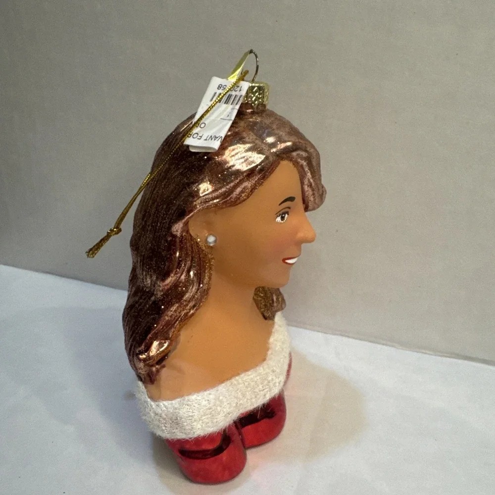 Mariah Carey Merry Christmas Ornament